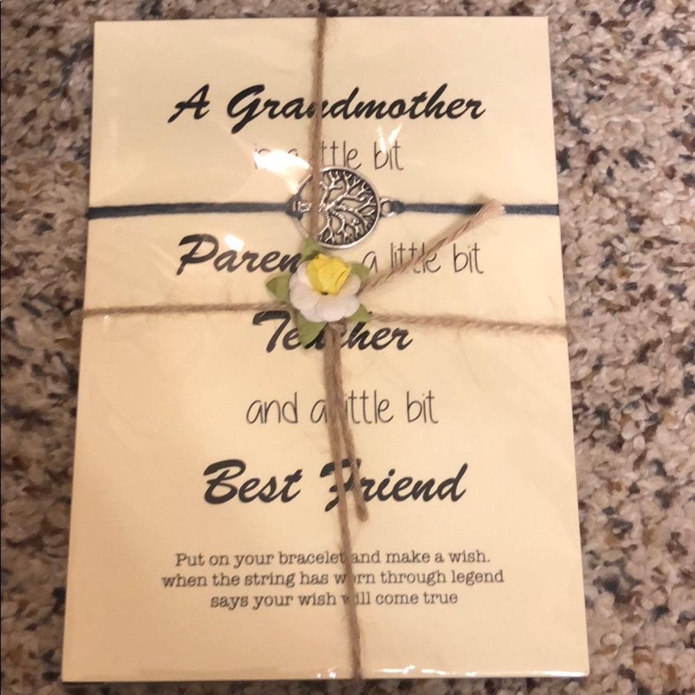 Unopened grandmother bracelets!
